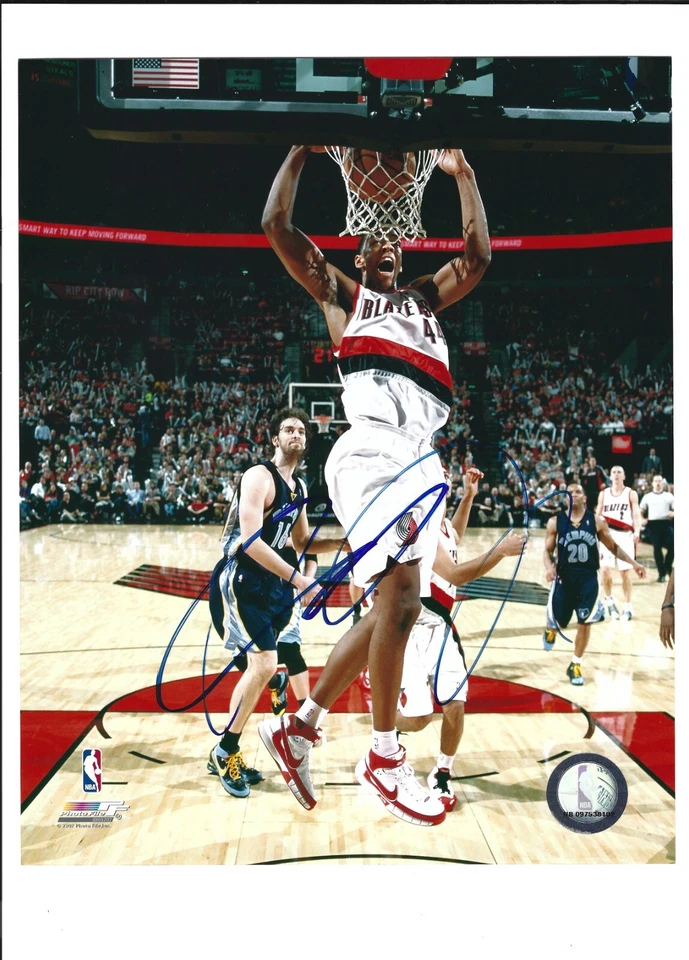 Фотография Ченнинга Фрая с автографом 8 x 10 дюймов БЛЕЙЗЕРЫ - Изображение 1 из 1