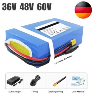 36V 48V 60V 20AH E-bike Akku Elektroroller Wasserdicht Batterie für E-scooter - Bild 1 von 13