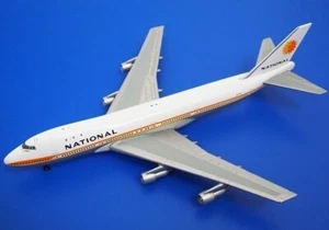 GeminiJets 1/400 Boeing 747-135 National Airlines N77772 DIECAST Aircraft Model - Picture 1 of 6