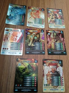 Doctor Who BATTLES IN TIME ULTIMATE MONSTERS 8 Super Rare Card Set Bundle - Picture 1 of 6