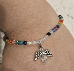 Australian Swarovski Angel Crystal Bracelet - Picture 1 of 12