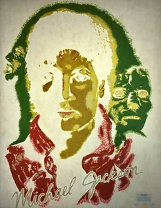 Michael Jackson 80s Memorabilia Vintage retro tshirt transfer print,NOS - Bild 1 von 2