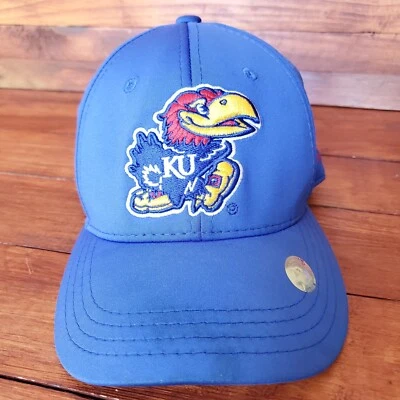 Gorra Kansas Jayhawks Adulto Azul Memory Fit Top Of The World L/XL Foto 1 de 4