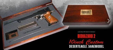 [Unused item] Desert Eagle.50AE Resident Evil 2 model 10in custom Cover