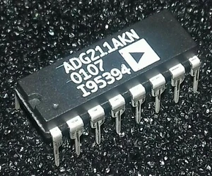1pcs ADG211AKN 4 INTERRUTTORI ANALOGICI DIP16  - Foto 1 di 1