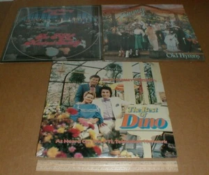 Jim & Tammy Bakker 3 NEW Sealed LP vinyl Record Christian PTL club Dino Hymns - Picture 1 of 7