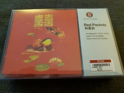  GOODS OF WISH 40 paquetes rojos con pájaros Foto 1 de 3