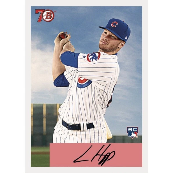 2017 Topps TBT Throwback Thursday 1954 Bowman Design IAN HAPP Cubs RC #75 - Image 1 of 1