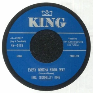 45Re✦EARL (CONNELLY) KING✦"Every Wicha Kinda Way/I Don't Want Your Love"✦Popcorn - Imagen 1 de 1