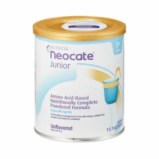 Neocate B0045Q6E4Q 14.1Oz Junior Unflavored Powder Amino Acid-Based Formula