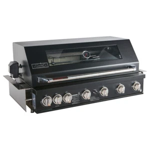 Smart 6 Burner Built-In Gas BBQ In Black with Rear Infrared Burner (601WB-BLK) - Picture 1 of 10
