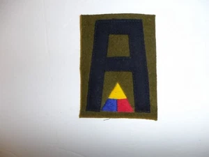 b0737 WW 1 US Army Shoulder patch 1st First Army Tank Corps units IR30B - Picture 1 of 3