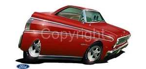 1964 Falcon Sprint Tshirt #6145 Cartoontees ford automotive art - Picture 1 of 1