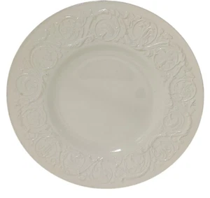 Plato de cena Wedgwood of Etrunia and Barlaston marfil patricio 10,5 pulgadas - Imagen 1 de 10