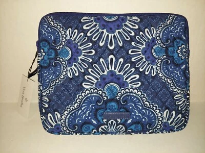 NWT Vera Bradley Tablet Sleeve Blue Tapestry Universal Padded Women's  - Image 1 of 3