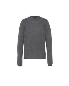 PRADA $2150 Slate Gray Cashmere Sweater New & Authentic - Picture 1 of 1