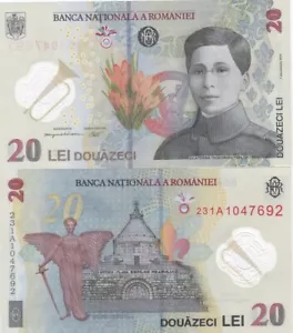 Romania - 20 Lei 2021 ( 2023 ) UNC P. W119A Polymer Lemberg-Zp - Picture 1 of 1