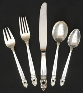 International Silver Royal Danish 5 Piece Place Setting 7021706 - Picture 1 of 1