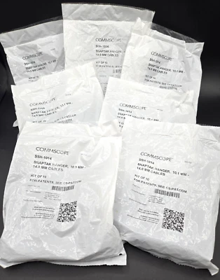 *Lot Of 70* Commscope SSH-1014 Snaptak Hangers 10.01 mm-14.0 mm Cables - Image 1 of 4