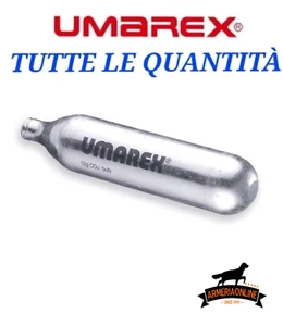 BOMBOLETTE CO2 SOFT AIR GAS UMAREX 12G PER PISTOLA CO2 LIBERA VENDITA RICARICA - Foto 1 di 1