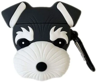 Funda protectora de silicona a prueba de golpes + llavero para Apple AirPods 2/1 Foto 1 de 2