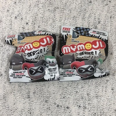 2x Funko Mymoji DC Comics Serie 1 Figura Vinilo Nueva Bolsa Ciega Sellada Foto 1 de 2