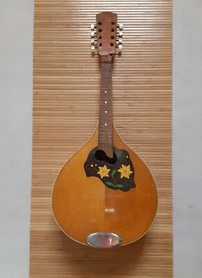1960s Famus Mandolin Germany broken neck for parts round vintage balalaika - Image 1 of 4