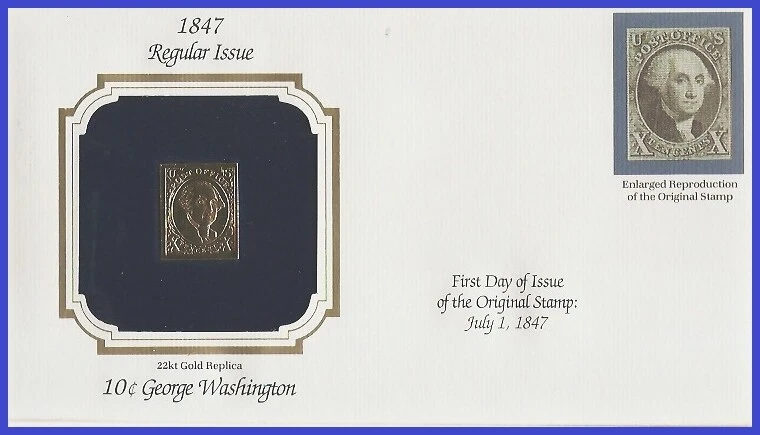 USA8 #   2 U/A GOLDEN REPLICA non FDC   Washington - Image 1 of 1