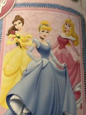 Disney Princesses Fleece Blanket Kit. Throw Size 55”x43” ” - Image 1 of 4