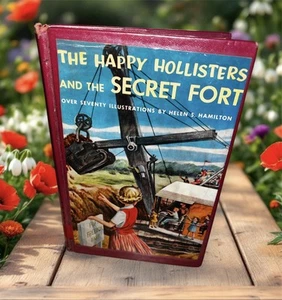 The Happy Hollisters and The Secret Fort 1955 Jerry West HC DC - Bild 1 von 6