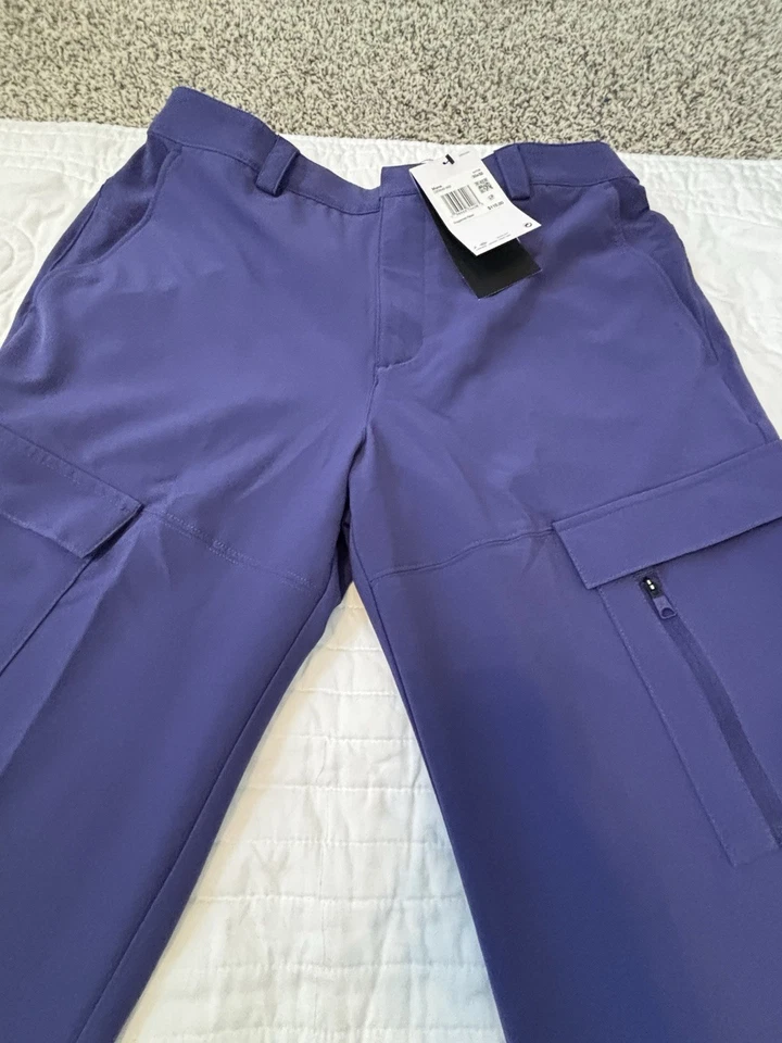 Pantalones de golf Nike Golf Air Jordan 33x32 ajustados repelentes púrpura DZ0542-502 NUEVOS CON ETIQUETAS $110 Foto 1 de 4