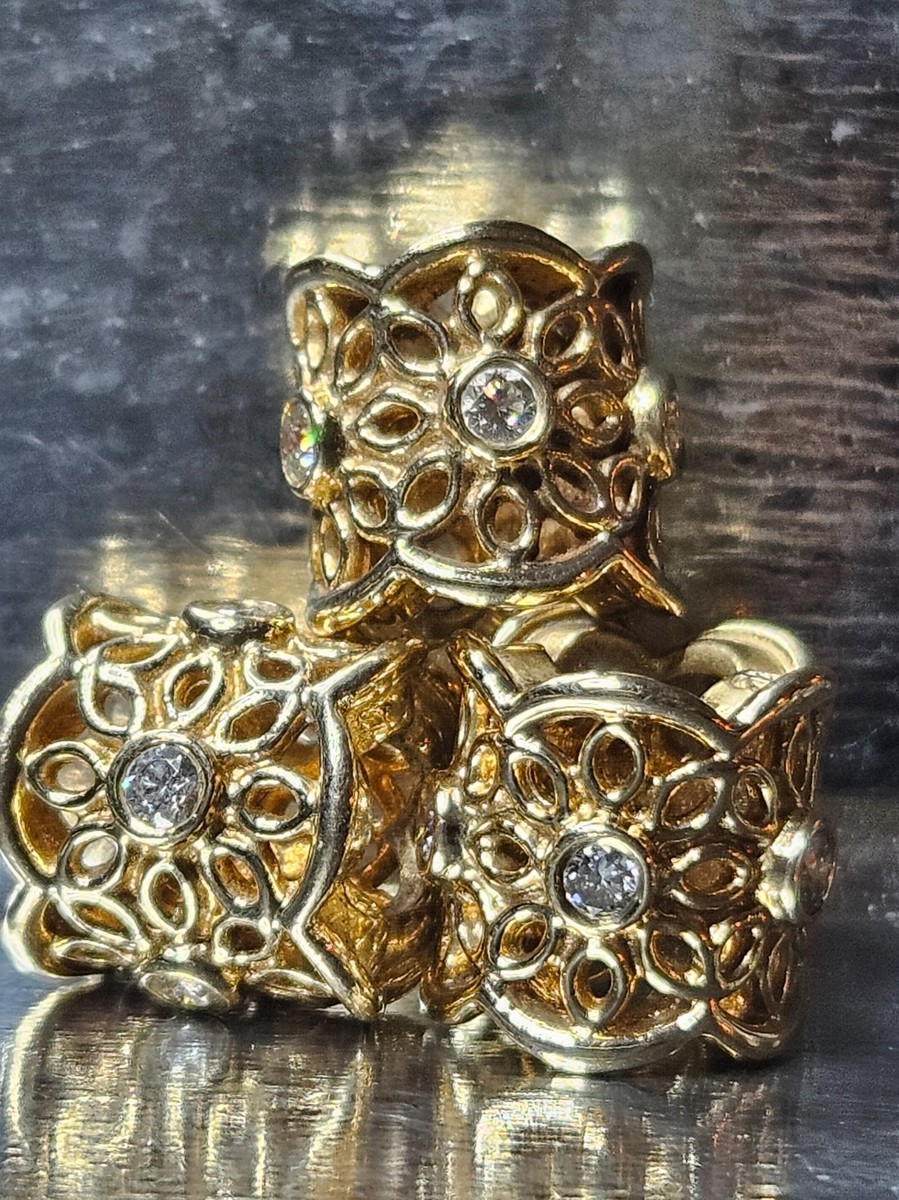 アクセサリー Pandora Diamond 14k Charm PANDORA Diamond Fine Bracelets & Charms for sale | eBay