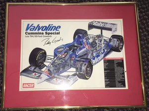 2000 Lola T94/2000 Ford Cosworth Poster signiert von Robby Gordon - Bild 1 von 4