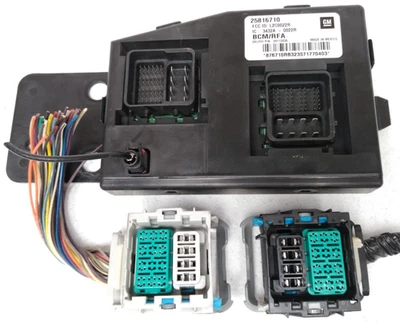 25816710 Chevy 2007 2008 Colorado GMC Canyon Hummer H3 Body Module BCM V65 - Image 1 of 4