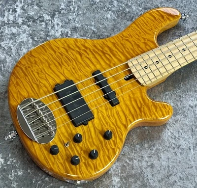 Lakland USA 55-94 Deluxe - Amber Translucent - 3.97kg - Image 1 of 4