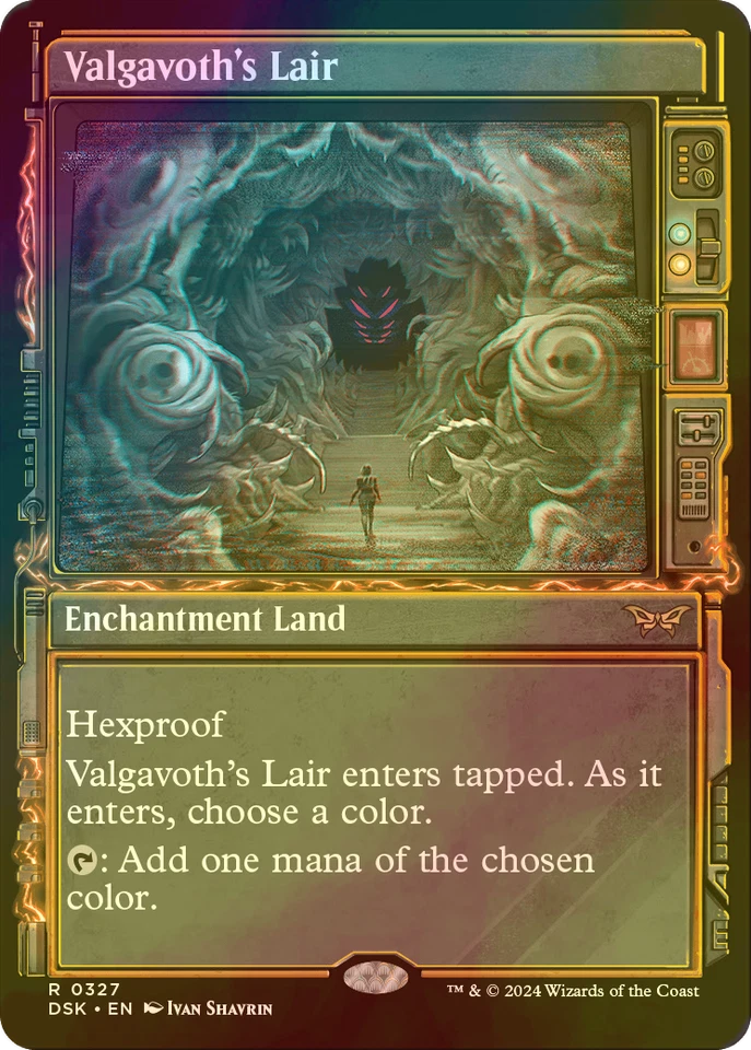 MTG FOIL Valgavoth's Lair (Showcase) English DSK - Image 1 of 1