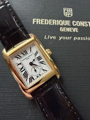 Frederique Constant Gold Classics Carrée Small Seconds FC-235S2C5 - Image 1 of 4