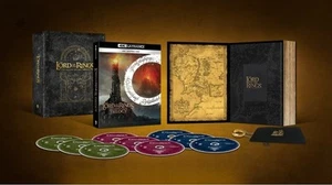 The Lord of the Rings Trilogy One Ring Giftbox Special Edition (4K UHD) Freepost - Picture 1 of 6