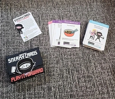 Gamewright SNEAKY CARDS Play It Forward Interactive Scavenger Hunt - Image 1 of 4