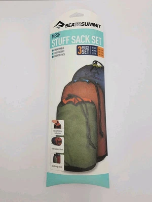 Nuevo Juego de Sacos de Malla Sea To Summit 6.5L, 9L, 15L Bolsa de Cariña Cubos de Embalaje  Foto 1 de 4
