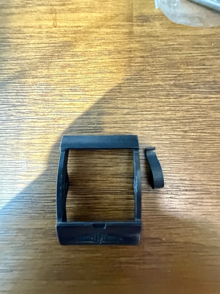 Hebilla Breitling 22 mm polímero negro espiga X20S.1 Foto 1 de 1