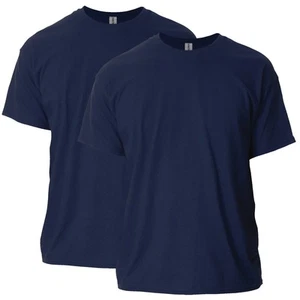 Adult Ultra Cotton T-Shirt Style G2000 Multipack Navy 2-Pack Large - Picture 1 of 6