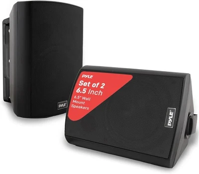 Sistema de Altavoces Bluetooth Impermeable Montaje en Pared Pyle 6.5" - Interior/Exterior Foto 1 de 4
