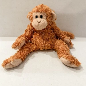 Ty Beanie Buddies Fumbles der Affe Plüsch braun hellbraun 8 Zoll 2004 ohne Etikett Plüsch - Bild 1 von 8