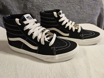 Zapatilla deportiva Vans High Top negra/blanca - niños talla US5.5Y Foto 1 de 4