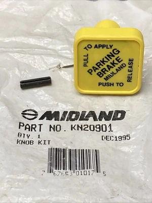 全新 正品 HALDEX MIDLAND KN20901 Parking Brake Knob — 第 1/2 张图片