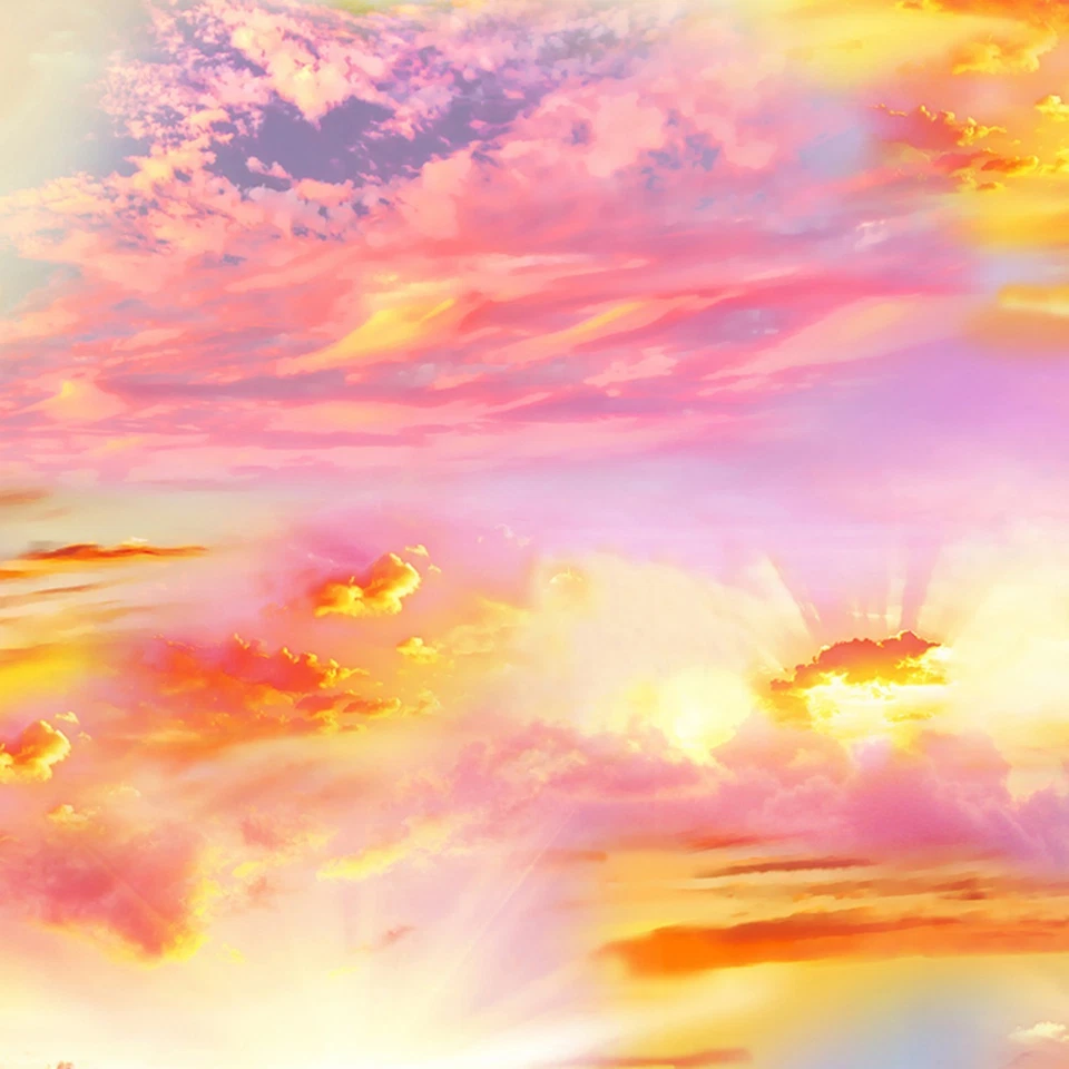  1/3 Yard Timeless Treasures Sunset Desert Cotton Fabric  - Image 1 of 1