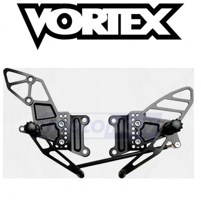 Vortex Adjustable Rear Set for 2007-2008 Kawasaki ZX600 Ninja ZX-6R - Body qr Foto 1 de 4