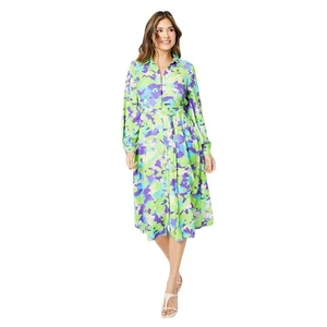 Principles  Vestido Camisero Floral Abstracto para Mujer (DH6975) - Imagen 1 de 3