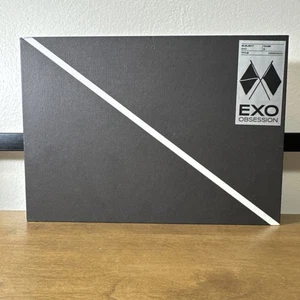 EXO Obsession 6th Album CD Poster Photo Book Lyrics Poster Complete Box Set - Picture 1 of 7